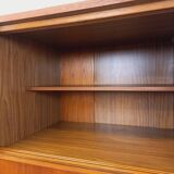 Armoire secrétaire meuble de rangement vintage style scandinave en teck