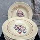 Set 12 assiettes creuses « Œillets » Badonviller