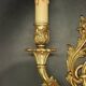 Paire de grandes appliques style Rocaille / Rococo / Baroque