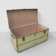 Aluminum clad chest, treasure chest