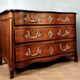 Chest of drawers crossbow louis XV in walnut XVIII th around 1750