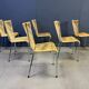 Chaises 'scoubidou' vintage, ensemble de 6 - années 1960