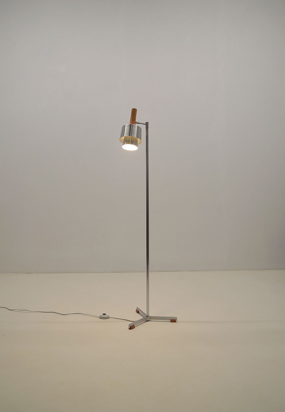 Danish floor lamp designed by Jo Hammerborg for Fog & Mørup 1960s