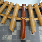 Sun bamboo mirror