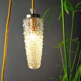 Vintage crystal spike walking lamp