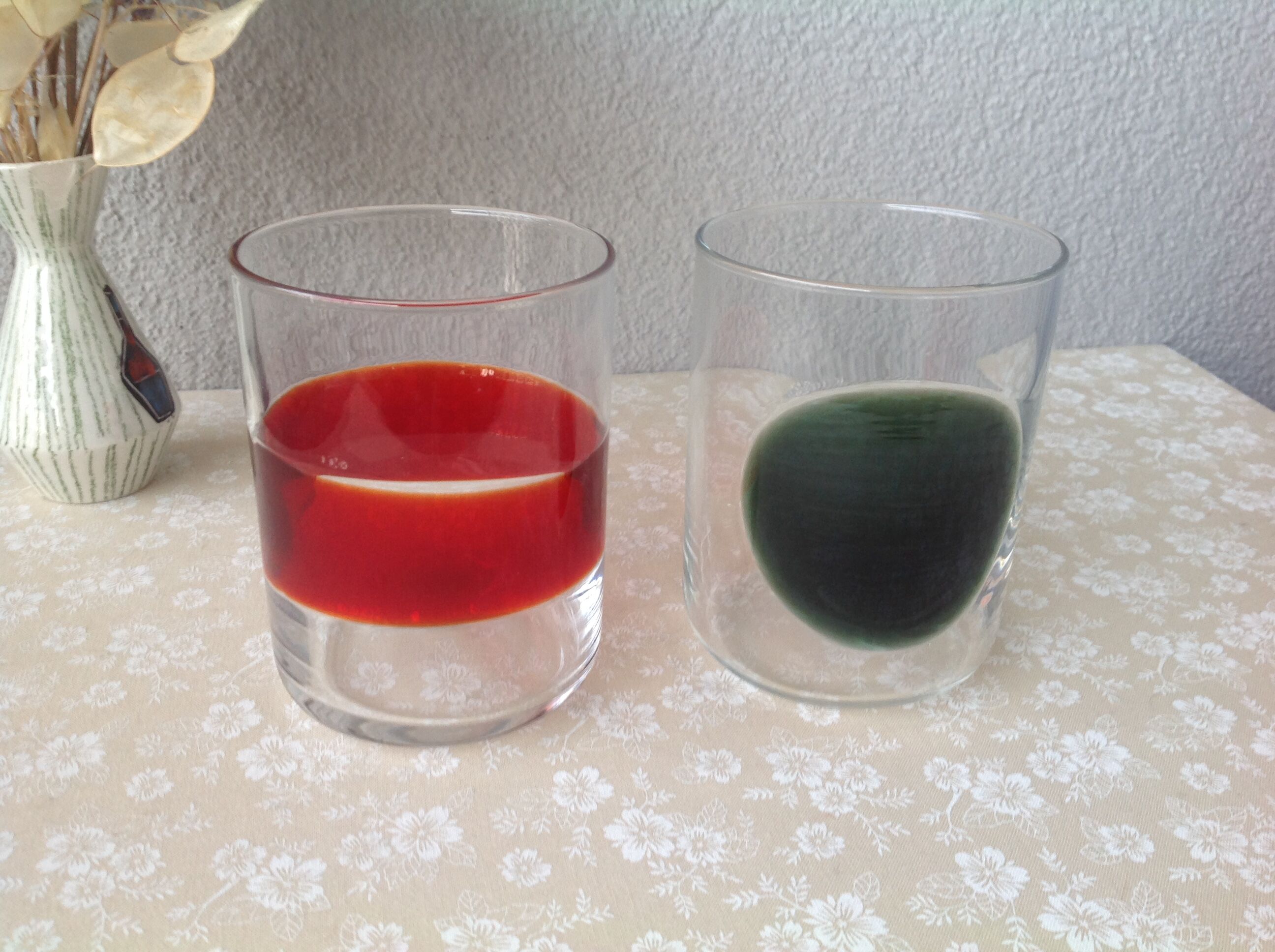 Set of 6 Murano water glasses