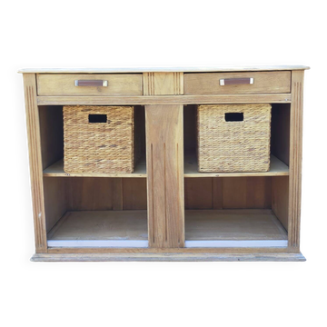 Solid wood storage furniture