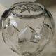 Vase Sphérique Nachtmann vintage. En cristal. Dim 13 x 15 cm