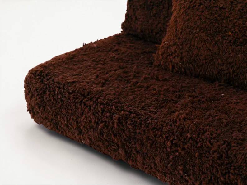 handmade Moroccan wool floor sofa