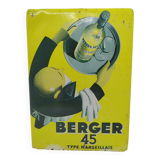 Vintage advertising plaque