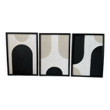 Triptyque abstrait
