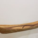 Vallauris distinctive wood grain Ceramic platter 1960 s