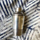 Antique shaker in silver metal hallmarked Art Deco style