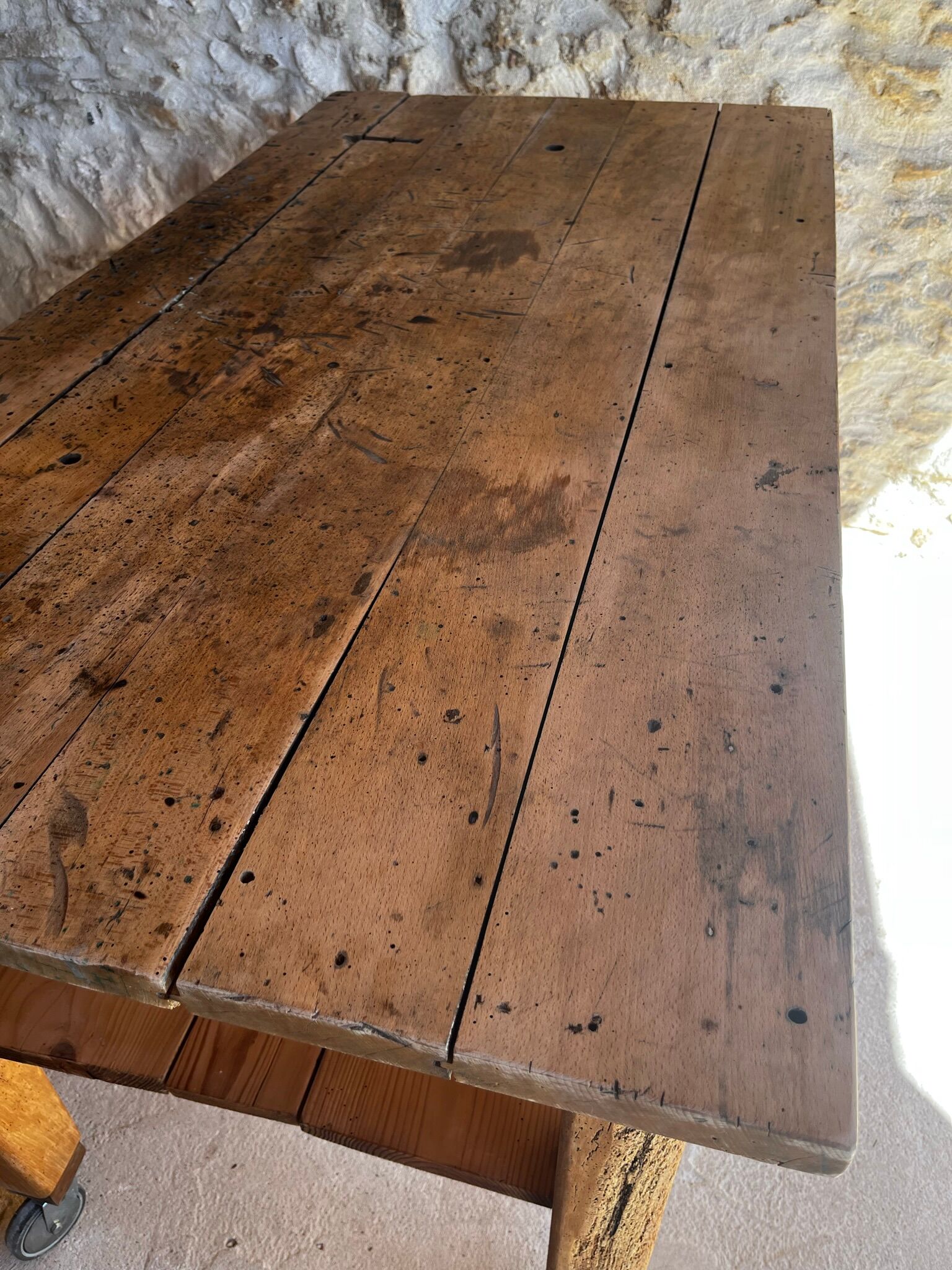 Old kitchen island/central workbench