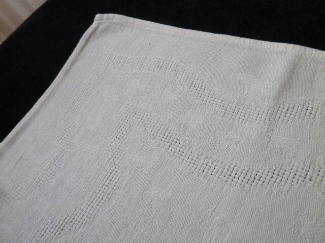 Set of 6 cotton napkins damask 45 x 53 cm