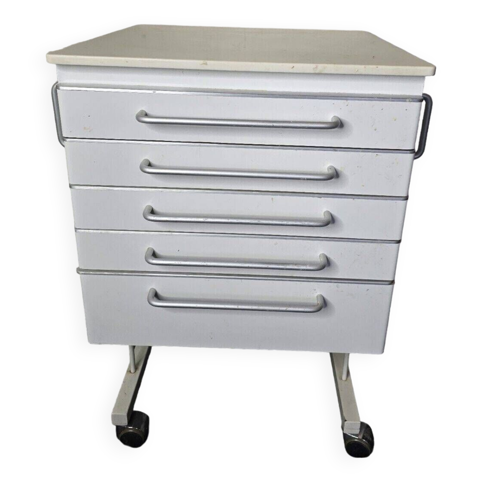 Meuble de dentiste en fer