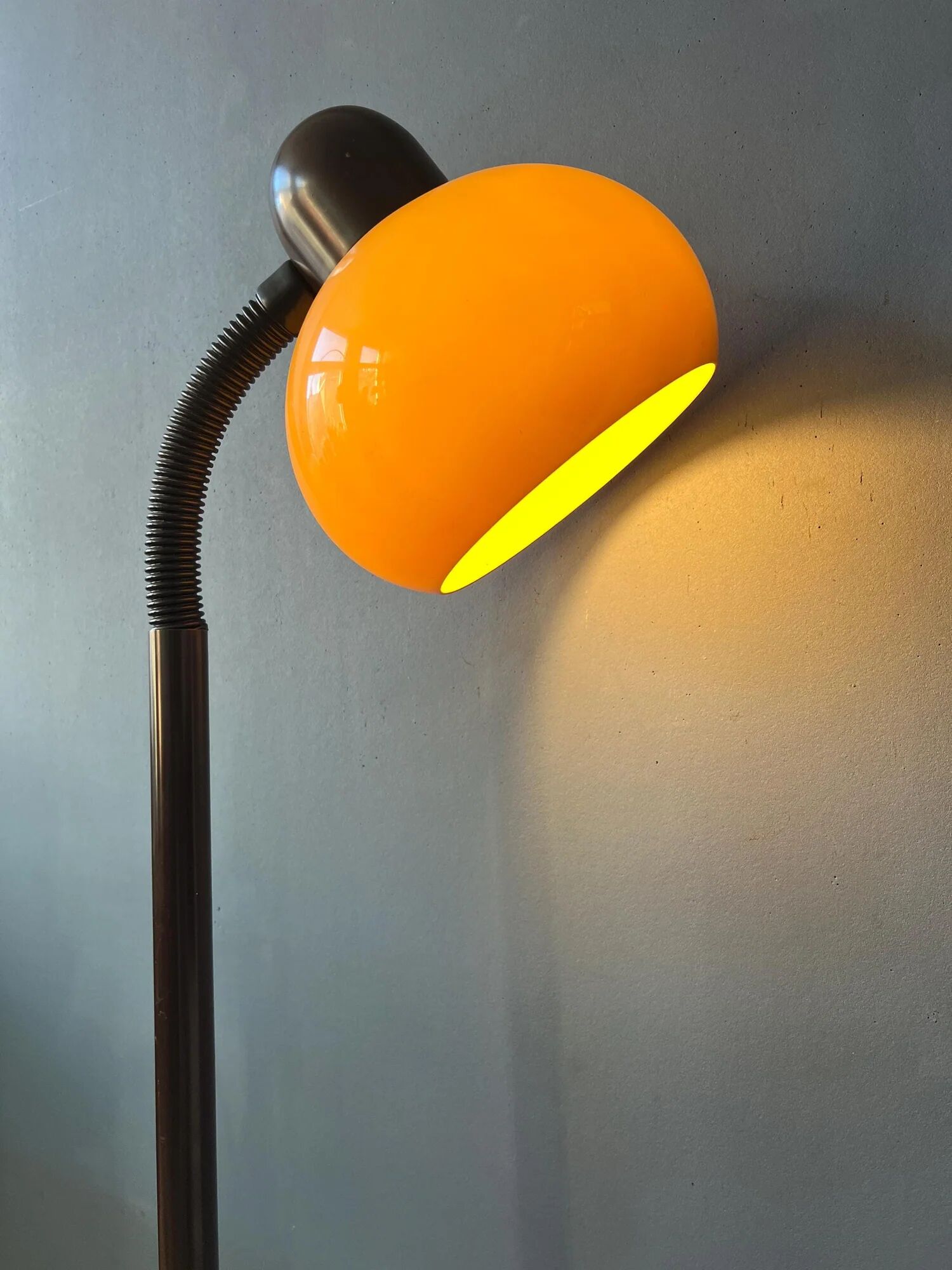 Mid-century space age mushroom floor lamp by Hala Zeist