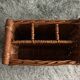 Panière en rotin pour couverts