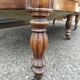 Louis Philippe style velvet bench