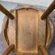 Set of 3 mismatched and damaged bistro chairs