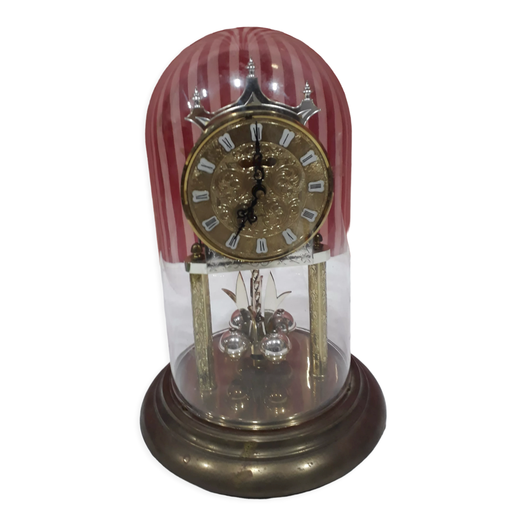 Hermle quartz pendulum - pendulum - bell ringing under bell made in germany
