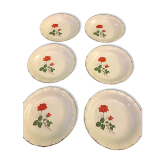 Set of vintage plates