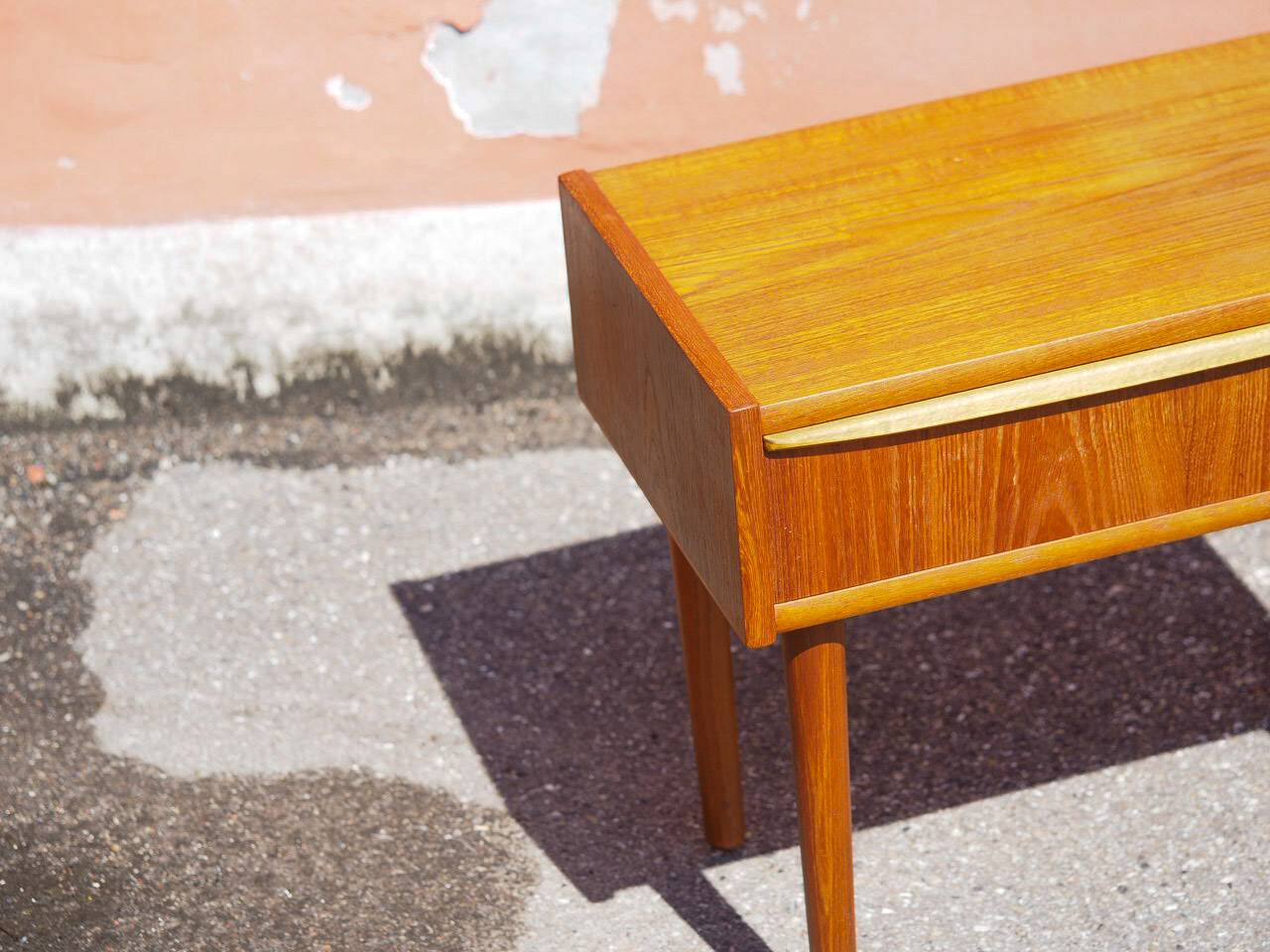 Pair of 2 Danish vintage nightstands from 1960s