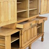 Model Mathias Sideboard in Oak by Guillerme and Chambron