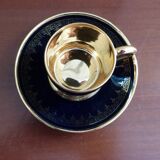 Teacup and saucer Limoges porcelain