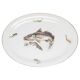 Decorative plate vintage fish mid-century, Bavaria, Germany, 1970s