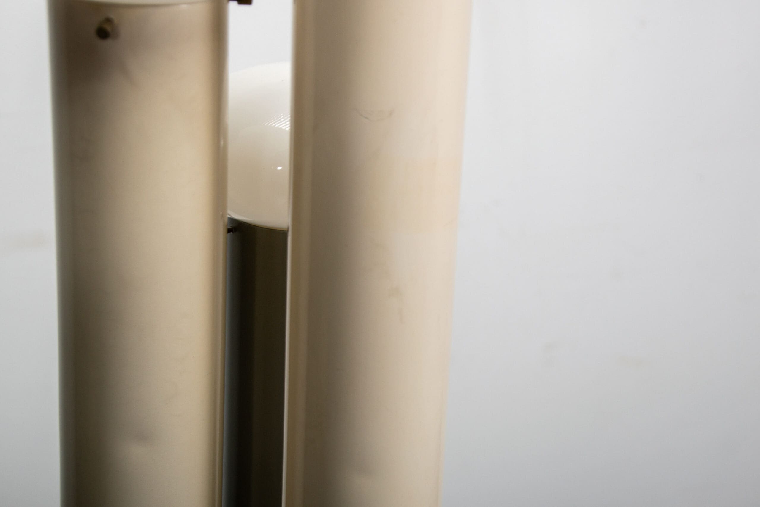 Italian pillar floor lamp. Circa 1970