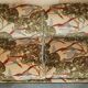 Canapé George Smith Signature Scroll Arm en velours