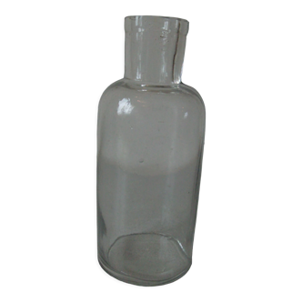 Old pharmacy jar glass apothecary jar 21 cm