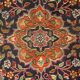 Tapis persan vintage tissé à la main en laine rouge khorasan area tapis - 338x243cm
