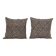 Set of 2 vintage kilim cushion covers 51x51 cm