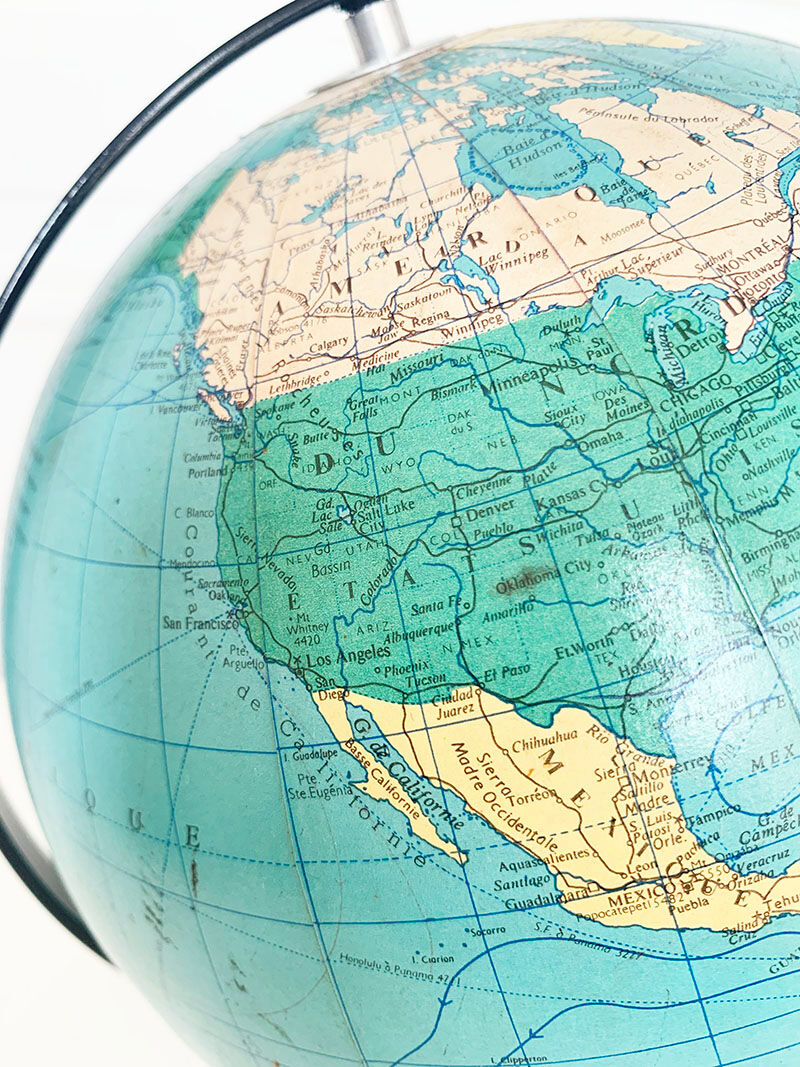 Globe terrestre Taride