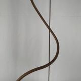 Lustre en verre de Murano et laiton avec double support