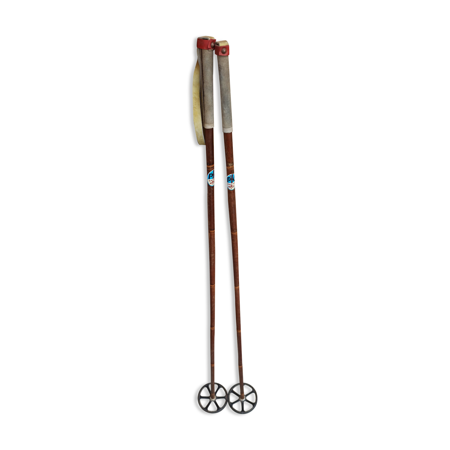 Bamboo ski sticks brand Korpela Finland