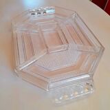 Art Deco compartmentalized tray
