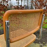 Lot of 4 Chairs Model Cesca designed by Marcel Breuer