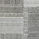 2x8 Kilim White Black Solid Kilim Runner Rug, 72x254Cm