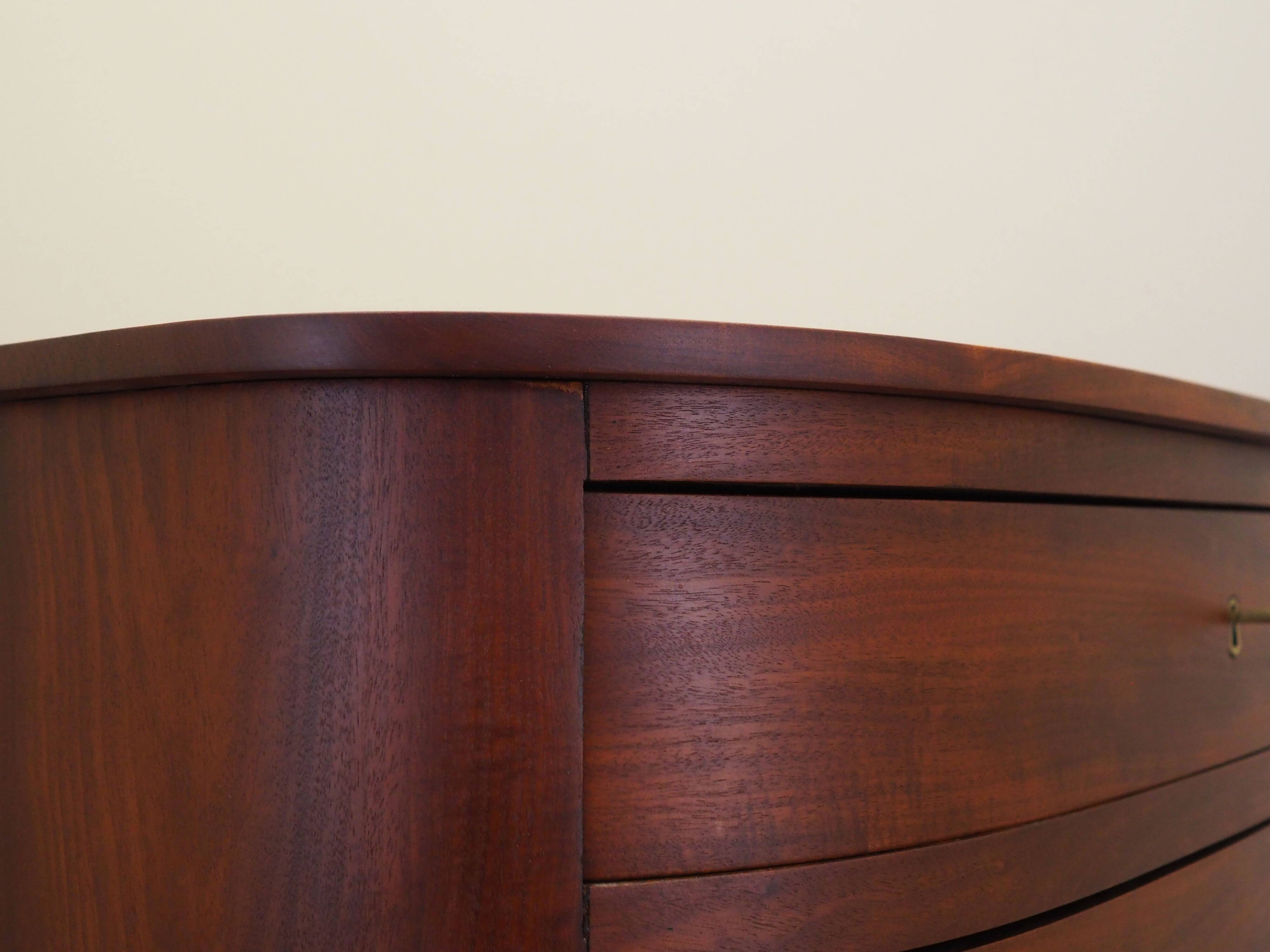 Mahogany chest of drawers, Danish design, 1960s, production: Denmark