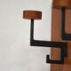 Coat hangers Scandinavian teak, 1960