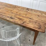 Large 1940s table with spindle legs