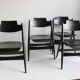 Wooden folding chairs SE18 by Egon Eiermann for Wilde & Spieth, Germany 1952.
