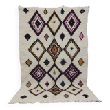 Handmade wool Berber rug 240x148 cm