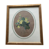Watercolor "Primroses" XIX