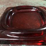 Pocket tray in amber colored glass circa 1950-60 inactive photos