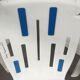 6 chairs 'samba' Pierre Paulin for Henri Massonnet