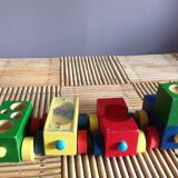 Train en bois
